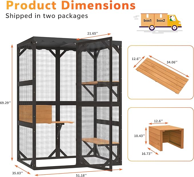 X-Zone Catio Outdoor Cat Enclosure - Image 4