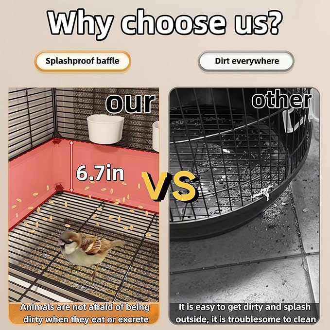 60in Large Flight Bird cage, Equipped - Image 5