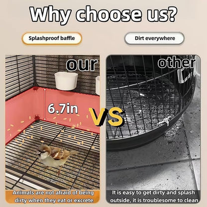 60in Large Flight Bird cage, Equipped - Image 5