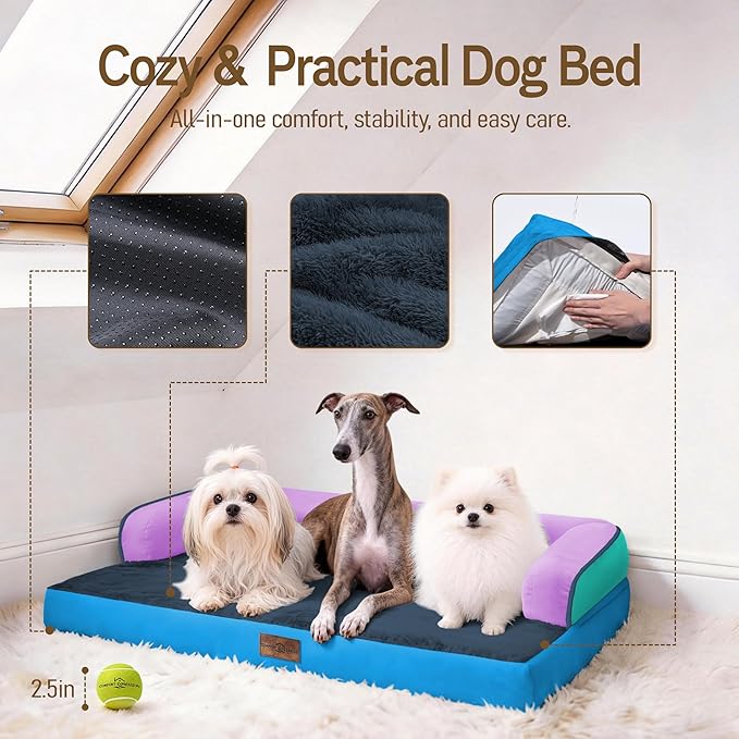 Comfort Expression Memory Foam Dog Bed - Image 4