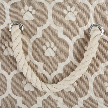 Bone Dry 6192 Pet Storage Collection Lattice Paw Print, Large Rectangle - Image 5