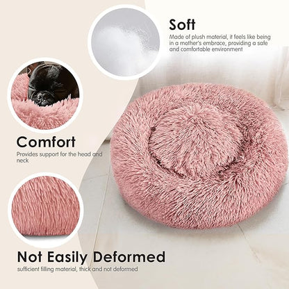 Extra Large Dog Beds, 36 Inch Human Dog Anxiety Relief Comfort Bed, - Image 4