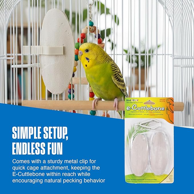 Penn-Plax Bird-Life E-Cuttlebone Original, 1 Pk - Image 6