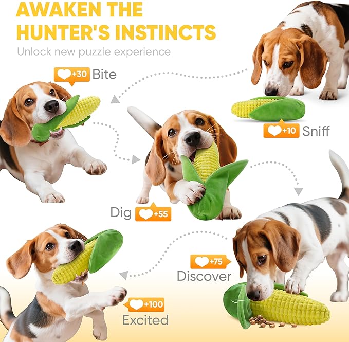 Vitscan Tough Dog Toys for Not Aggressive Chewers, Durable Dog Chew Toys for - Image 3