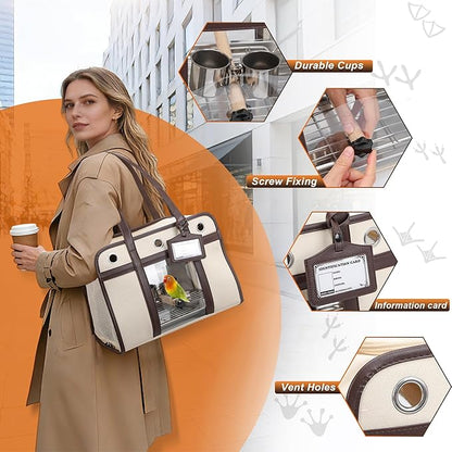 Sanmoncare Stylish Bird Carrier - Image 2