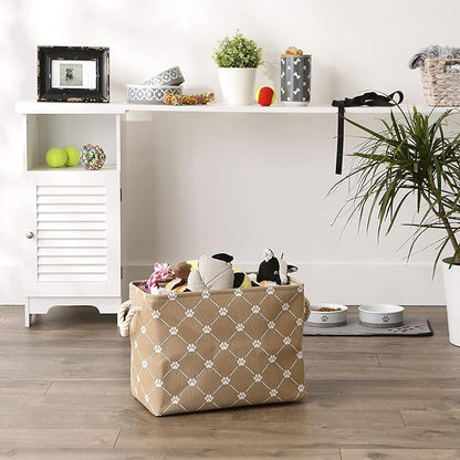 Bone Dry Pet Storage Paw and Bone, Trellis Collection, Medium Rectangle - Image 5