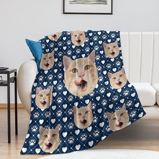 Custom Pet Name Blanket Personalized Dog Memory Blankets - Image 3