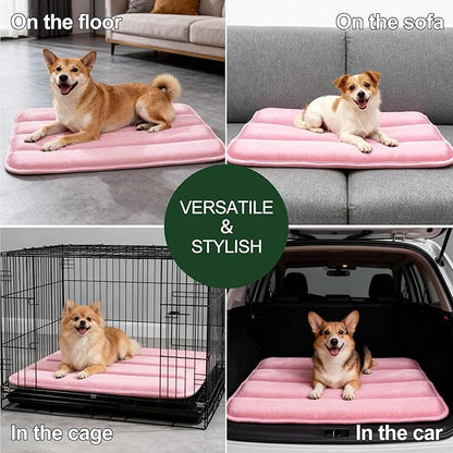 Dog Bed Mat, Reversible Dog Crate Pad - Image 8