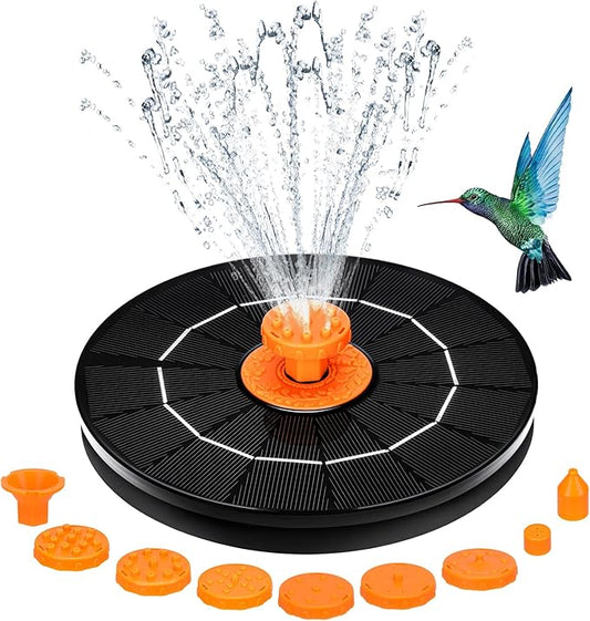 4.0W Solar Fountain, 2026 Upgrade Solar Bird Bath Fountains Pump by Unknown