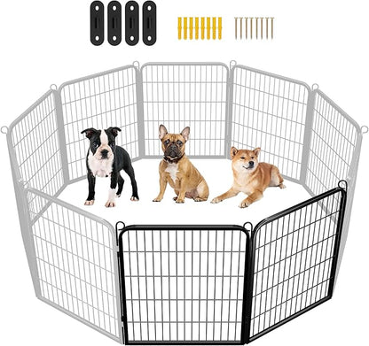 Yaheetech Dog Playpen Outdoor, 32 inch 2 Panels Dog Pen Indoor Heavy Duty Puppy by Unknown