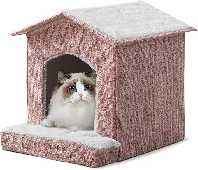 Cat Beds for Indoor Cats, Cat Houses, Cat Cave by DEBANGHOME
