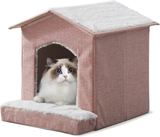 Cat Beds for Indoor Cats, Cat Houses, Cat Cave by DEBANGHOME