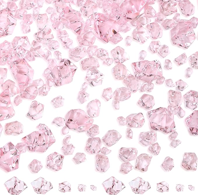 700Pcs Fake Ice Cubes 5 Size Acrylic Ice by NUKAYAI