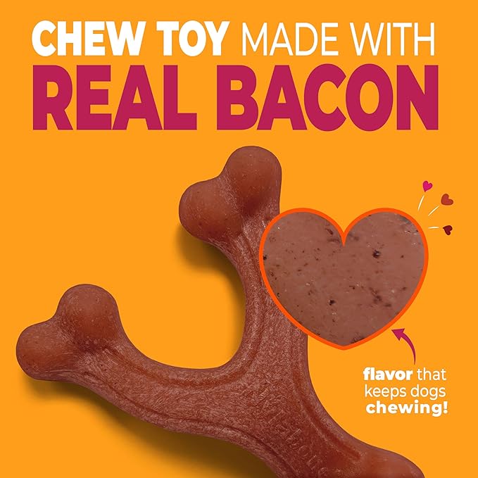 Nylabone Strong Chew Wishbone Dog Toy Made - Image 2