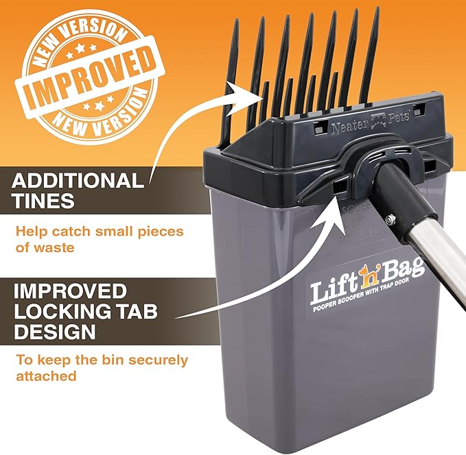 Neater Pet Brands Lift N’ Bag 2.0 Dog Pooper Scooper - Image 7