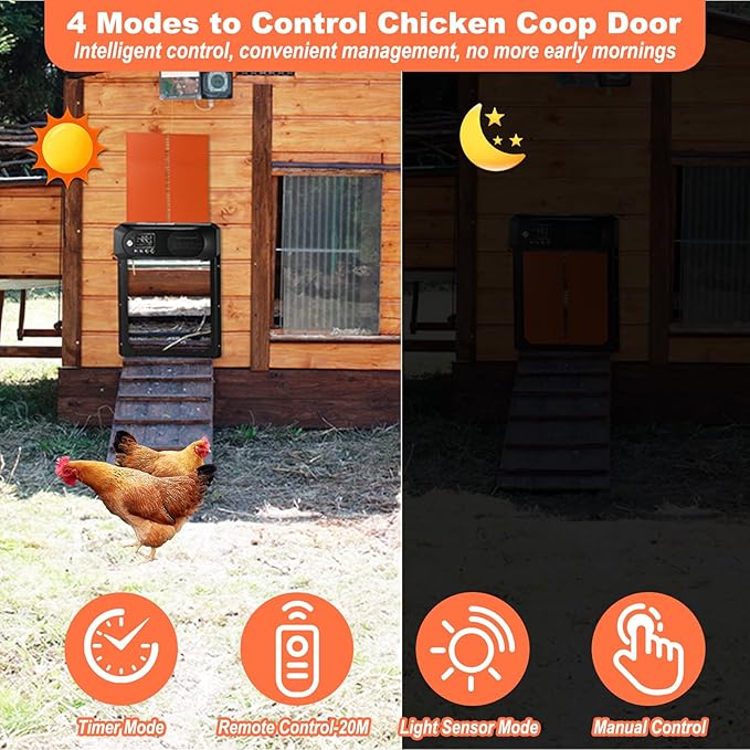 Automatic Chicken Coop Door Solar Powered - Image 6