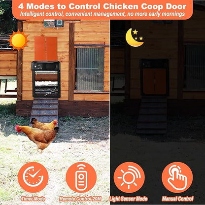 Automatic Chicken Coop Door Solar Powered - Image 6