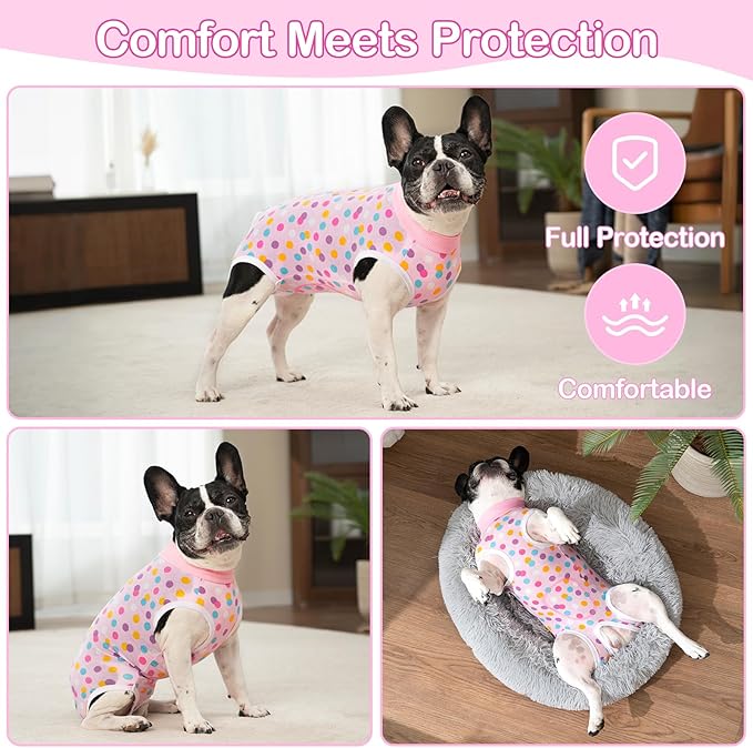 Coppthinktu Recovery Suit for Dogs After Surgery, Dog Onesie Surgery Recovery - Image 4