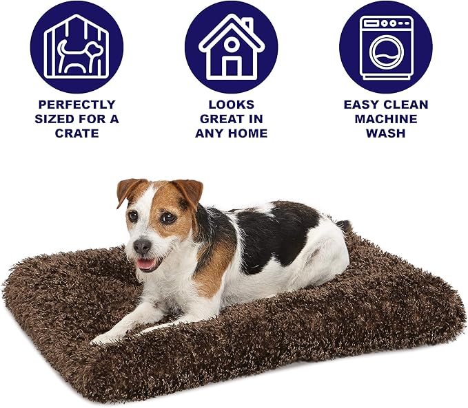 MidWest Homes for Pets Medium QuietTime Deluxe Coco Chic Pet Bed, Ultra-Soft & - Image 3