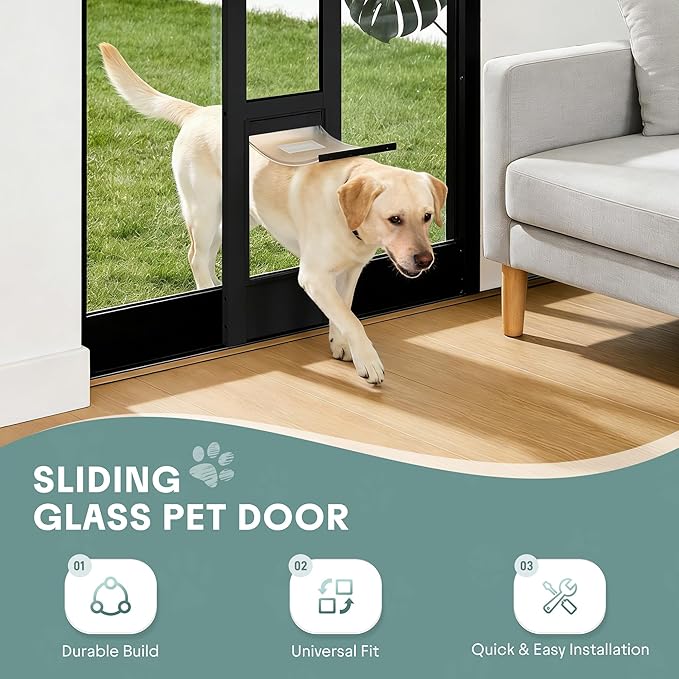 Dog Door for Sliding Glass Door Insert - Image 3