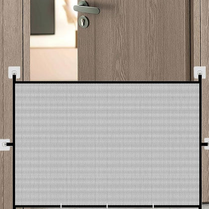 Dog Gate Indoor, Dog Gate for Stairs, Pet Gate Indoor, Mesh Pet Gate for - Image 3