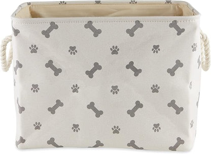Bone Dry Pet Storage Collection Paw and Bone Print, Small Rectangle - Image 4