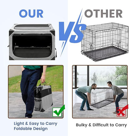 Dog Crate, Portable and Foldable Design of Dog Cage, Dog Kennel - Image 4