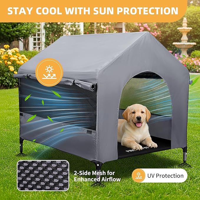 36" Dog House Outdoor Indoor - Image 2