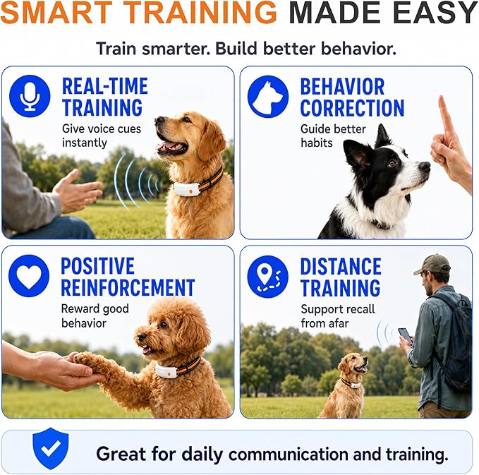 4G LTE GPS Pet Tracker & Virtual Fence, Real-Time Location, Heart Rate & - Image 6