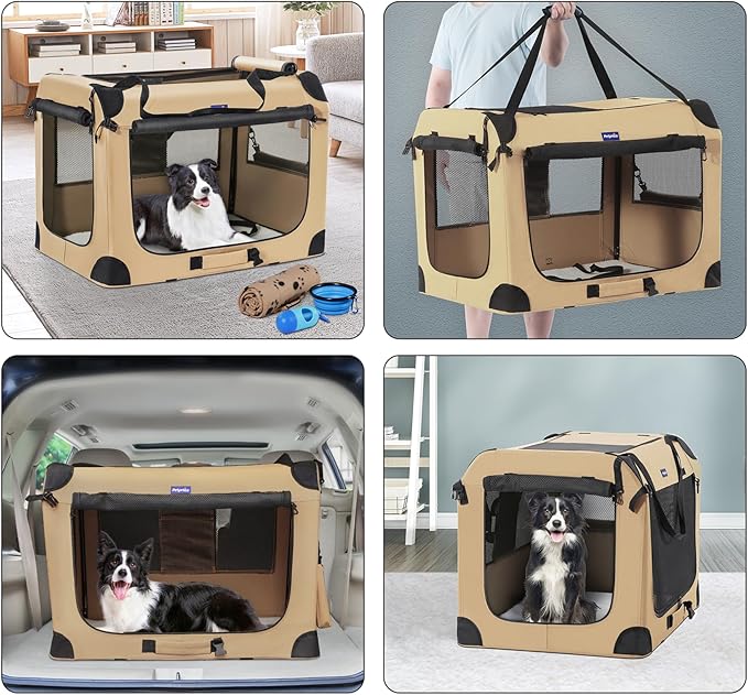 Petprsco Portable Dog Crate - Image 2