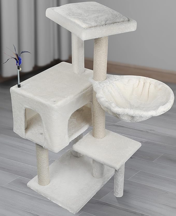 AIWIKIDE Cat Tree Has Scratching Toy - Image 3