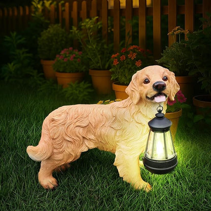Golden Retriever Dog Garden Statue - Image 8