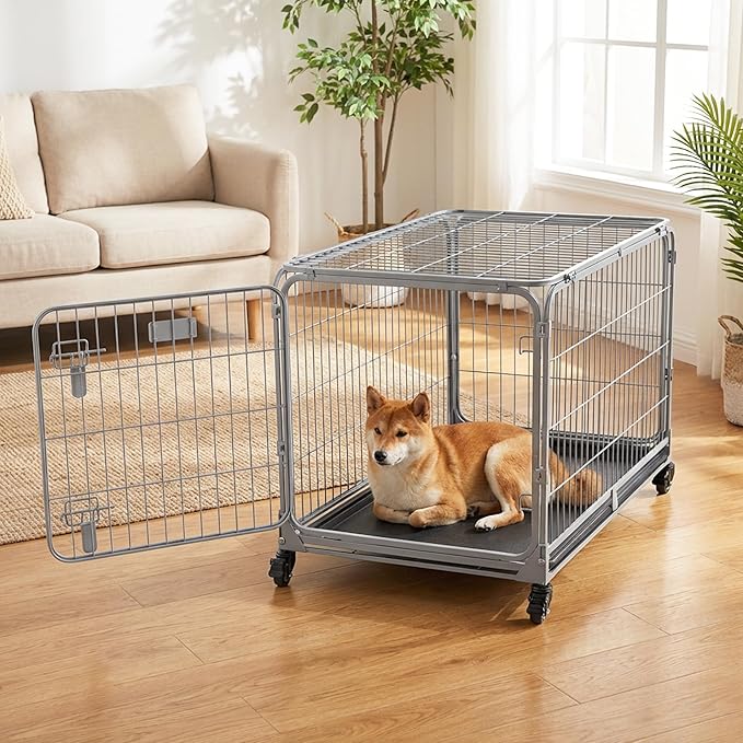 ZOMISIA Collapsible Dog Crate - Image 5