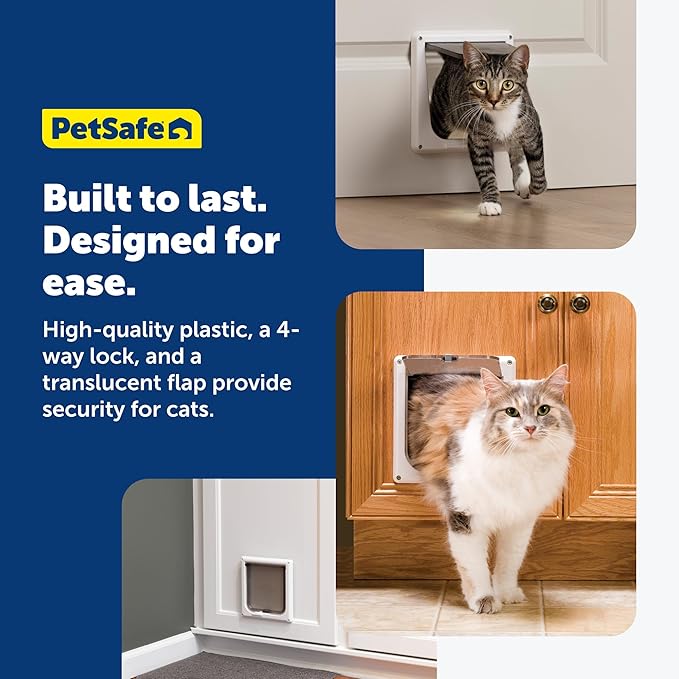 PetSafe Interior Cat Door – 2-Way Lock Option – - Image 5