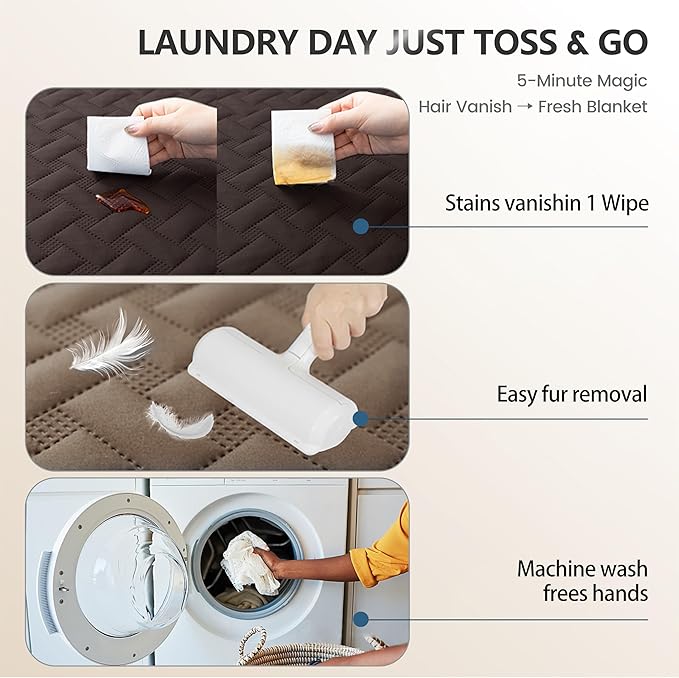 gogobunny 100% Double Sided Waterproof Dog Blanket Soft Pet Bed Cover - Image 5