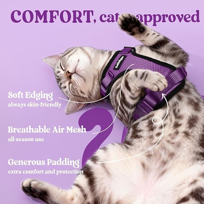 rabbitgoo Cat Harness and Leash Set, Escape Proof Vest Harness - Image 4