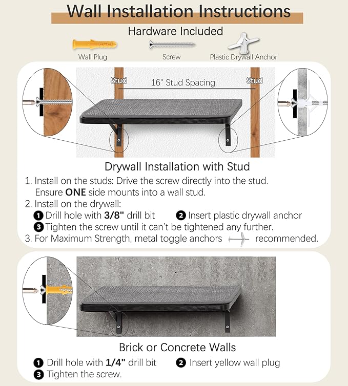Cat Wall Shelves Set of 2, Wall-Mounted Space-Saving Climbing Bed, Lounging - Image 8