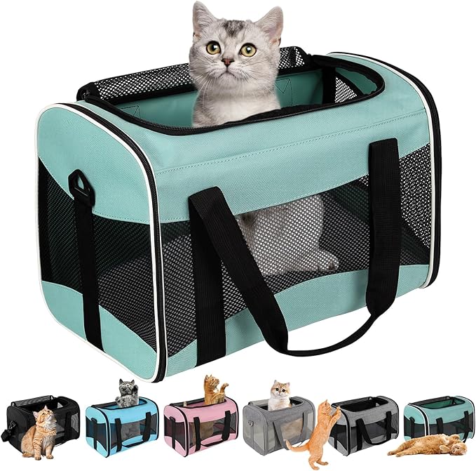 Cat Dog Carriers Soft-Sided Pet Carrier Large Cats by home