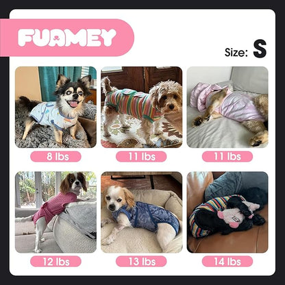 FUAMEY Recovery Suit for Dogs After Surgery, Soft Breathable Dog Bodysuit - Image 7