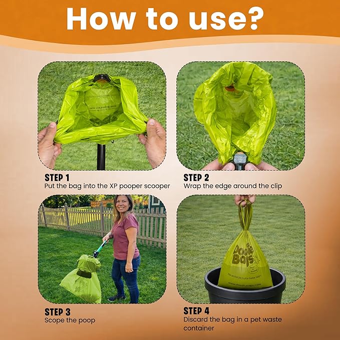 XP Pooper Scooper & Rake Set, Consumer Reports #1 Rated Ergonomic Scooper 2024 - Image 6