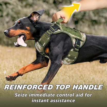 WINGOIN Tactical Dog Harness for Extra Large Dogs, Heavy Duty No Pull Dog - Image 2