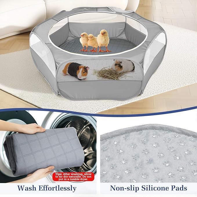 2-in-1 Small Animals Playpen - Image 4