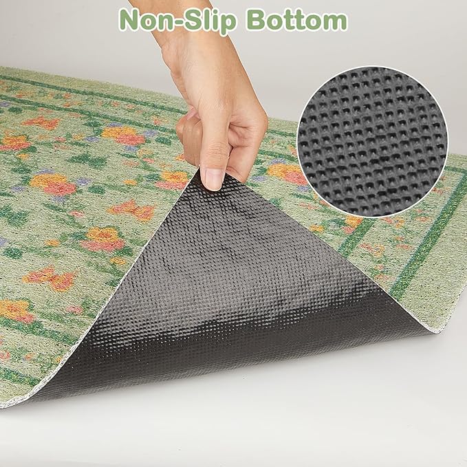 Unicorn Catcher 33x22 inches Cat Litter Mat Non-Slip Bottom Litter Box Mat - Image 3