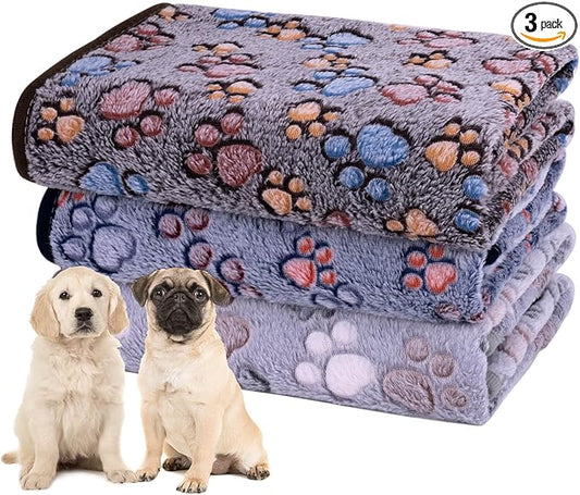 Dono 1 Pack 3 Pink Dog Blankets by Dono
