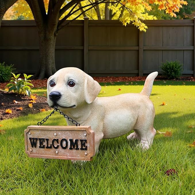 Labrador Dog Garden Statue - Image 3