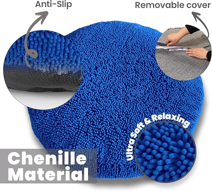 Muddy Mat® Cloud K-9 Bed for Dogs & Cats, Soft & Relaxing Donut Dog Bed - Image 2