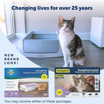 PetSafe ScoopFree Crystal Litter Tray Refills – Lavender Crystals - Image 6
