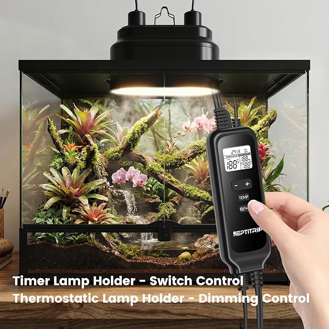 Dual Reptile Light Fixture - Image 2