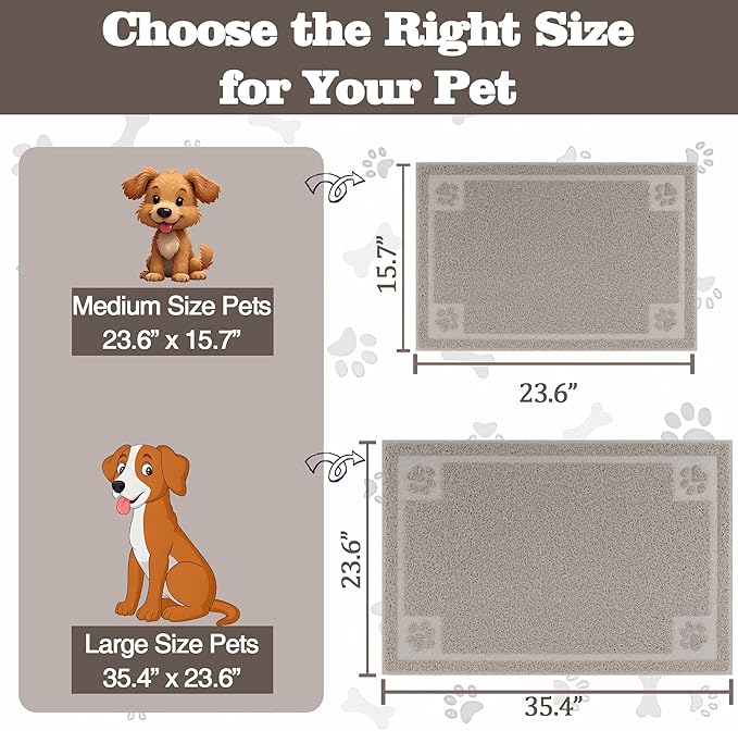 Darkyazi Pet Feeding Mat Large for Dogs and Cats - Image 8