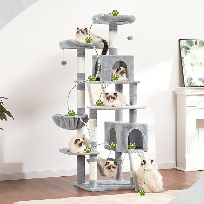 Gitelsnour Cat Tree for Indoor Cats, Sturdy Cat Tree House - Image 7